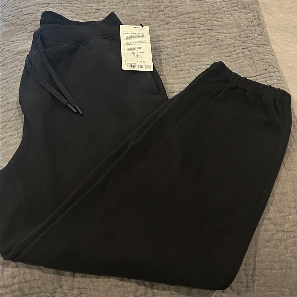 Lululemon Steady State Jogger Black L